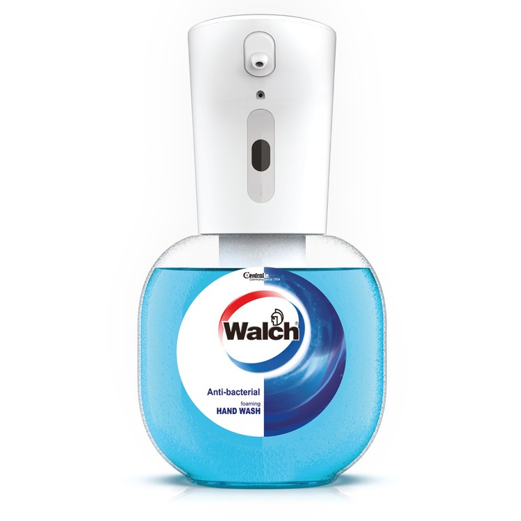 CENTRALIN WALCH - SPEED FOAMING AUTOMATIC DISPENSER FREE WALCH ANTIBACTERIAL FOAMING HAND WASH-REFRESHING - PC+350ML