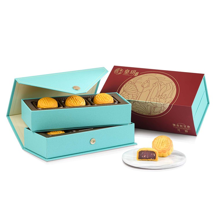 IMPERIAL PATISSERIE VOUCHER FANCY SERIES RED BEAN PASTE MOONCAKES