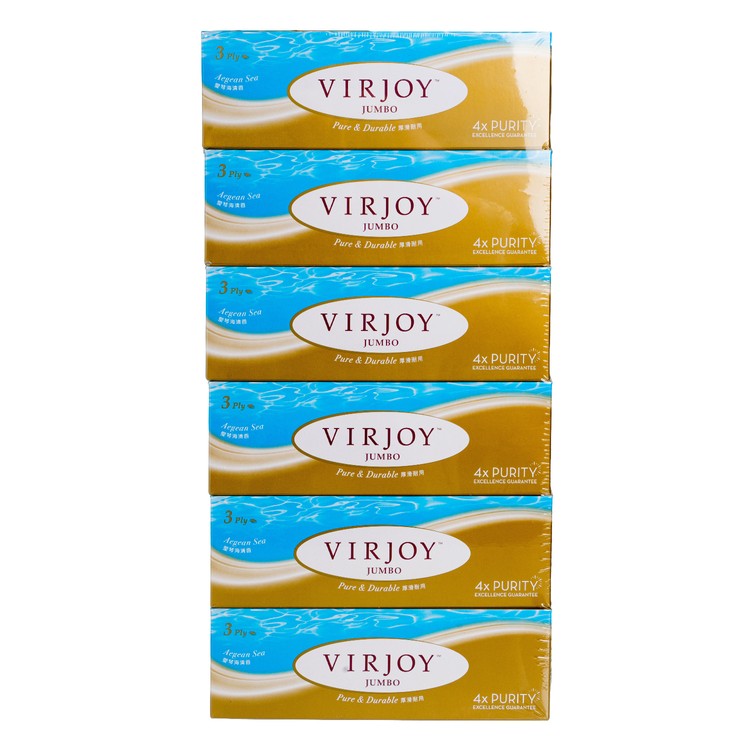 VIRJOY - JUMBO BOX FACIAL - AEGEAN SEA - 6'S