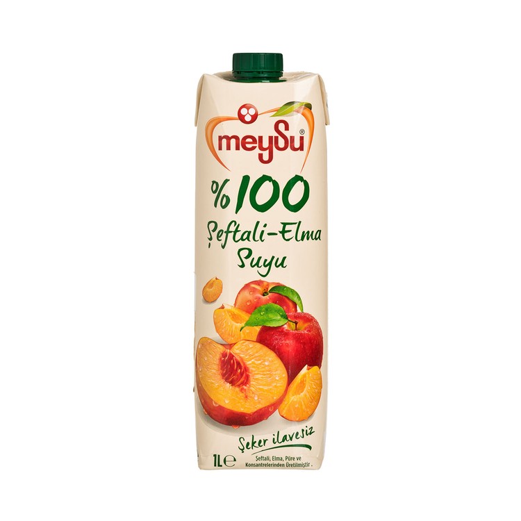 美愫 - 100%水蜜桃蘋果汁 - 1L