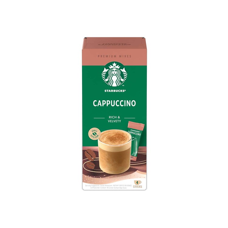 STARBUCKS - CAPPUCCINO PREMIUM COFFEE - 4'S