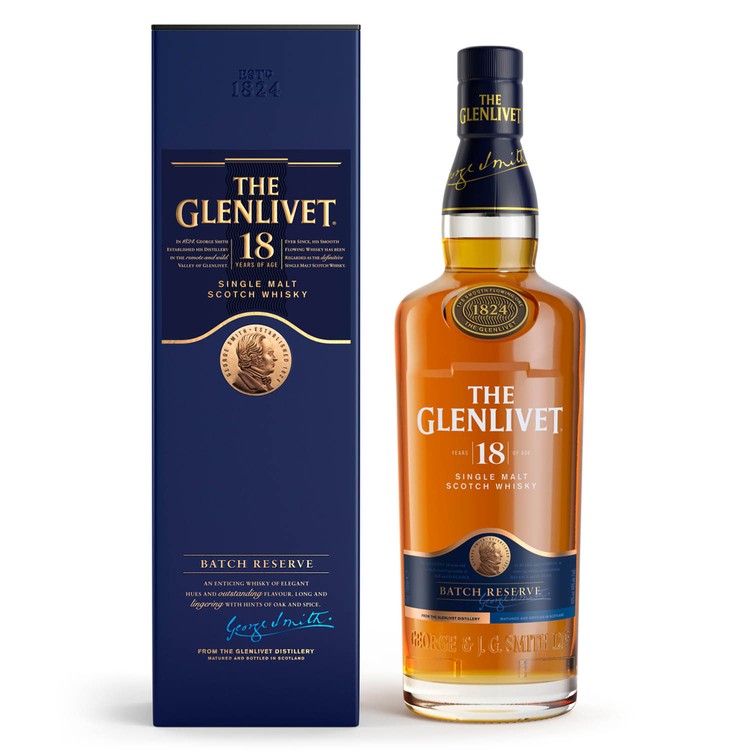 格蘭利威 - 威士忌-18年 (單一麥芽) - 700ML