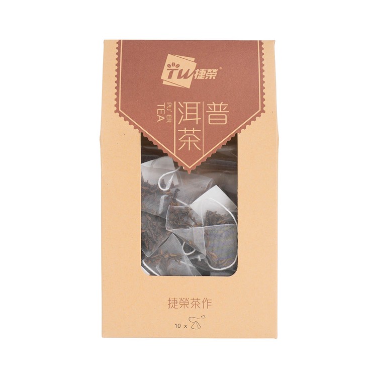捷榮 - 茶包 - 原葉普洱 - 2.5GX10