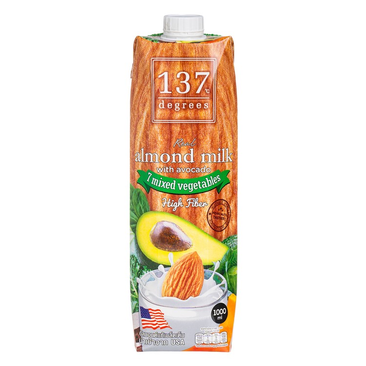 137 DEGREES - 杏仁奶-牛油果 - 1L