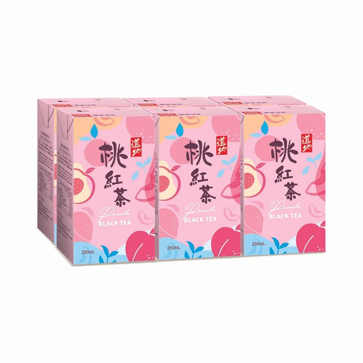 道地 - 蜜桃紅茶 - 250MLX6