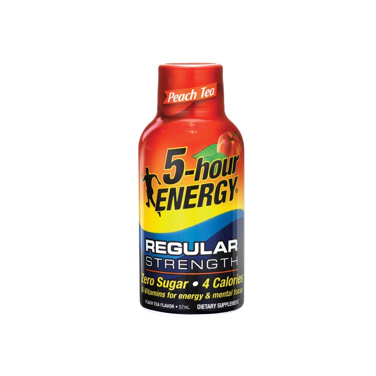 5 Hour Energy - ENERGY DRINK-PEACH TEA - 57ML