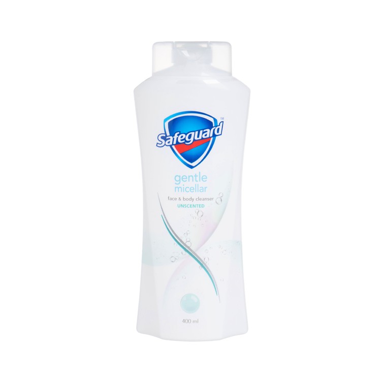 SAFEGUARD(PARALLEL IMPORT - FACE & BODY WASH GENTLE MICELLAR UNSCENTED - 400ML