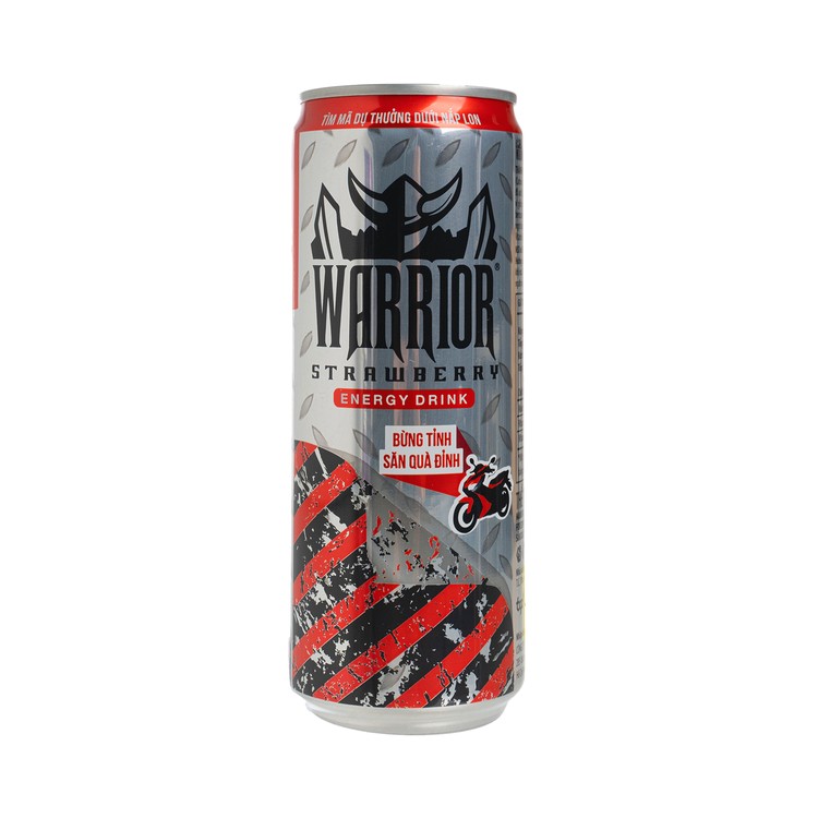 Warrior - ENERGY DRINK - STRAWBERRY - 325ML
