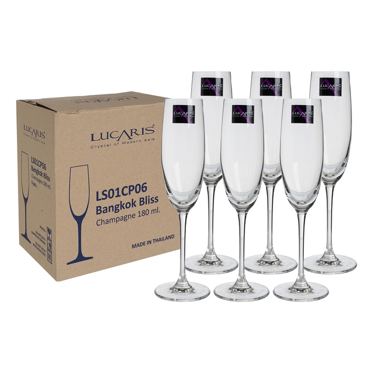LUCARIS - BANGKOK BLISS  水晶杯(香檳專用) - 6PC