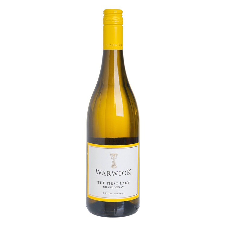 WARWICK - WHITE WINE - "The First Lady" Unoaked Chardonnay - 750ML