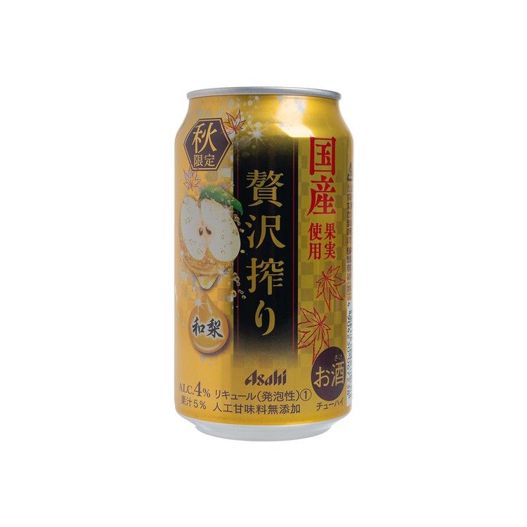 ASAHI朝日 - 贅沢日本梨果汁酒 - 350ML