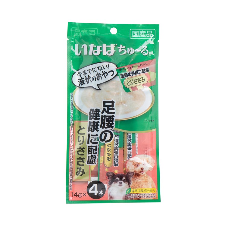 INABA - CHURU Chicken lickable dog treat (Leg & Waist Health Formula) - 14GX4