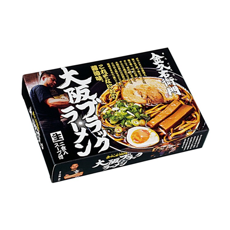 KUBOTA - 【JAPAN FAMOUS RAMEN SHOP】OSAKA BLACK SOYSAUCE RAMEN (2 PCS) - 332G