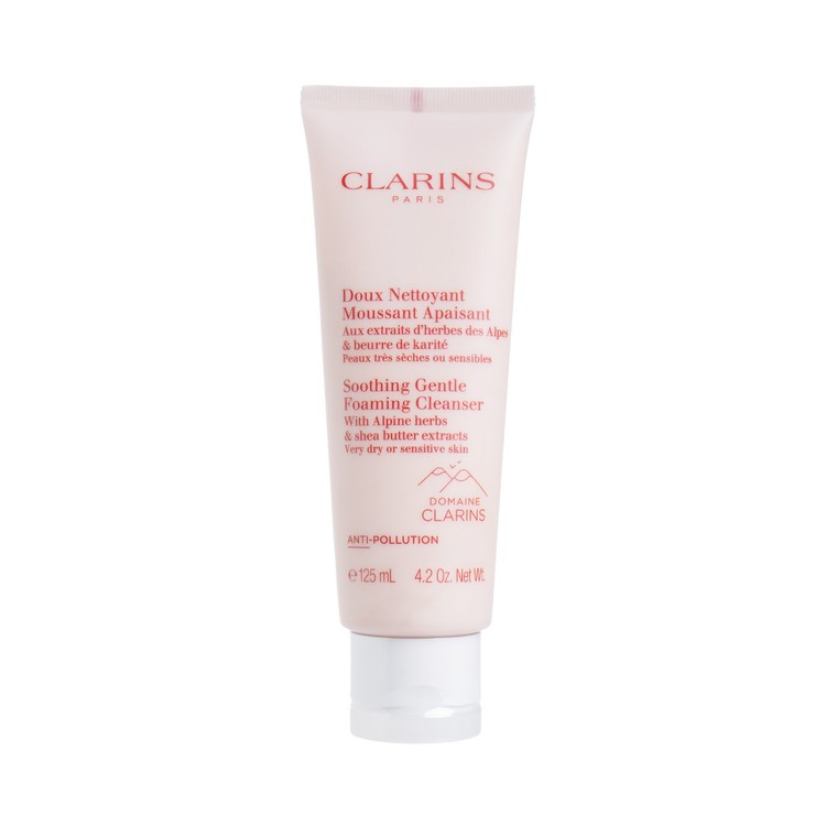 CLARINS(PARALLEL IMPORTED) - GENTLE FOAMING CLEANSER-SOOTHING (VERY DRY OR SENSITIVE SKIN) - 125ML