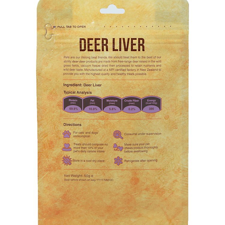 is deer liver good for dogs