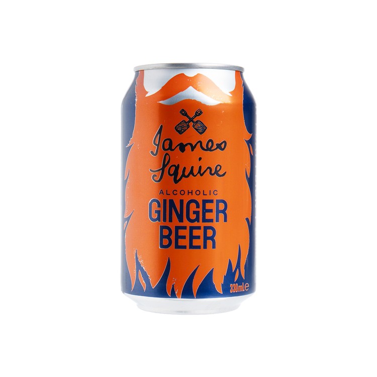 JAMES SQUIRE - ALCOHOLIC GINGER BEER - 330ML