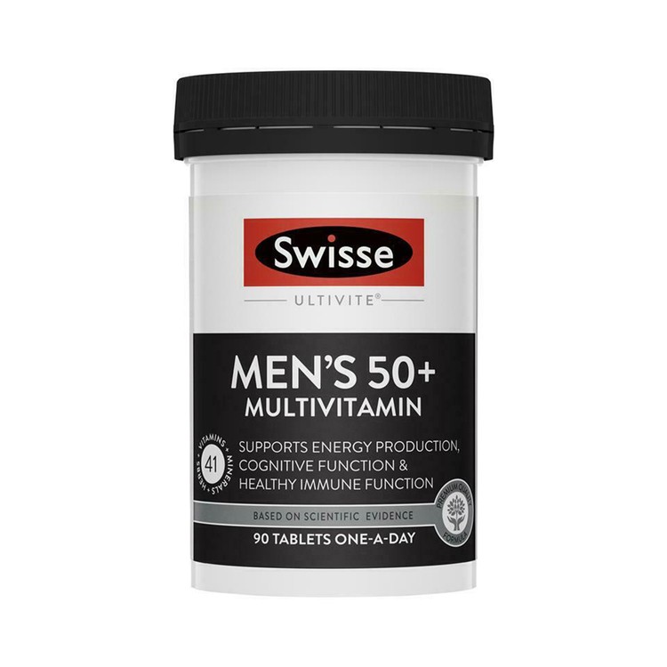 SWISSE(PARALLEL IMPORT) - Men's Ultivite 50+ - 90'S