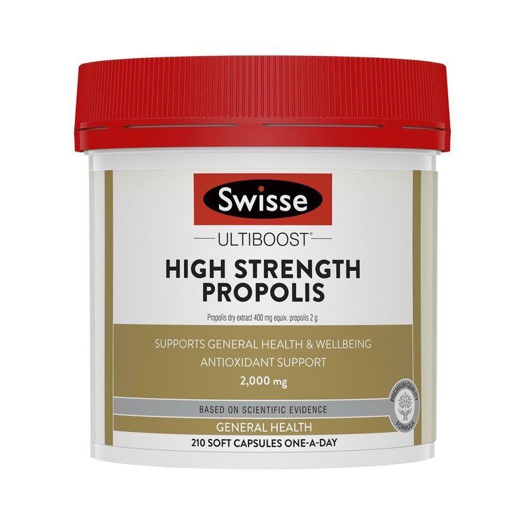 SWISSE(PARALLEL IMPORT) - Ultiboost High Strength Propolis 2000mg - 210'S