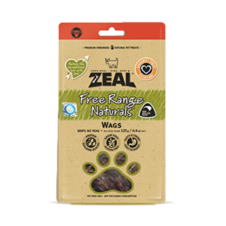 ZEAL - WAGS FOR DOG - 125G