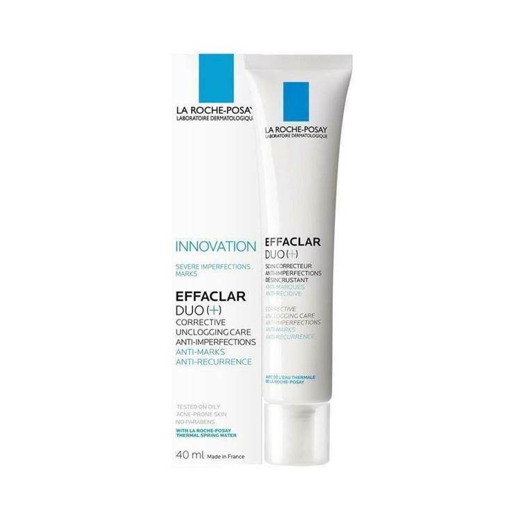 LA ROCHE POSAY(PARALLEL IMPORT) - Effaclar Duo (+) Anti-Acne Cream (New Packaging) - 40ML