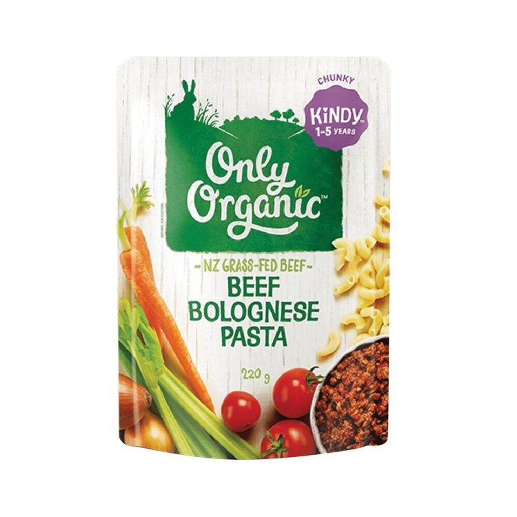 ONLY ORGANIC - Organic Beef Bolognese Pasta - 220G