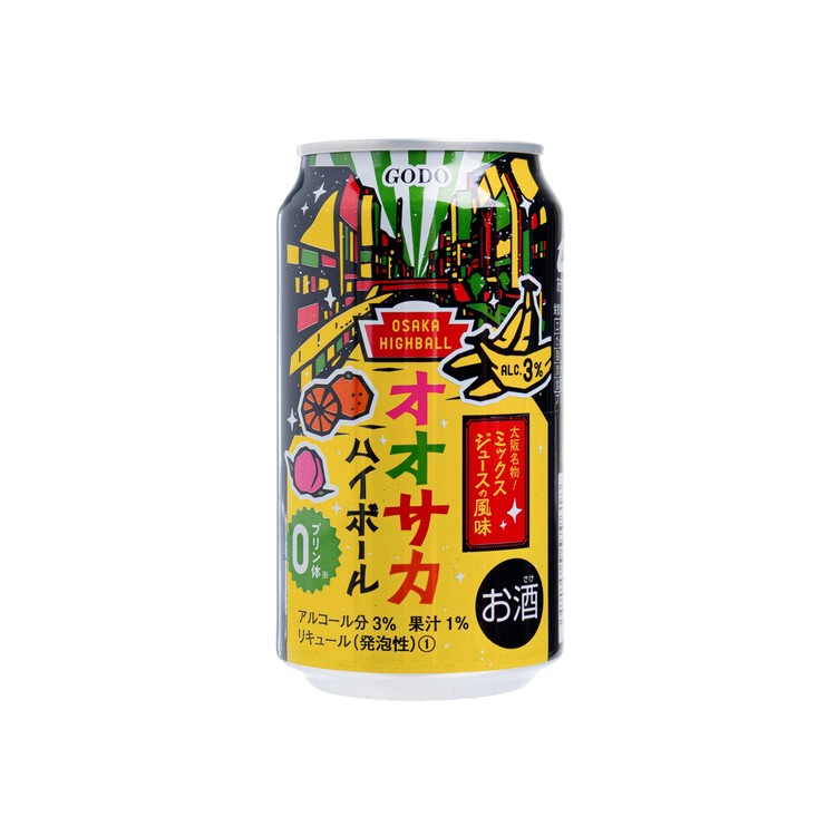 合同酒精 - 合同大阪名物水果味發泡酒 - 350ML