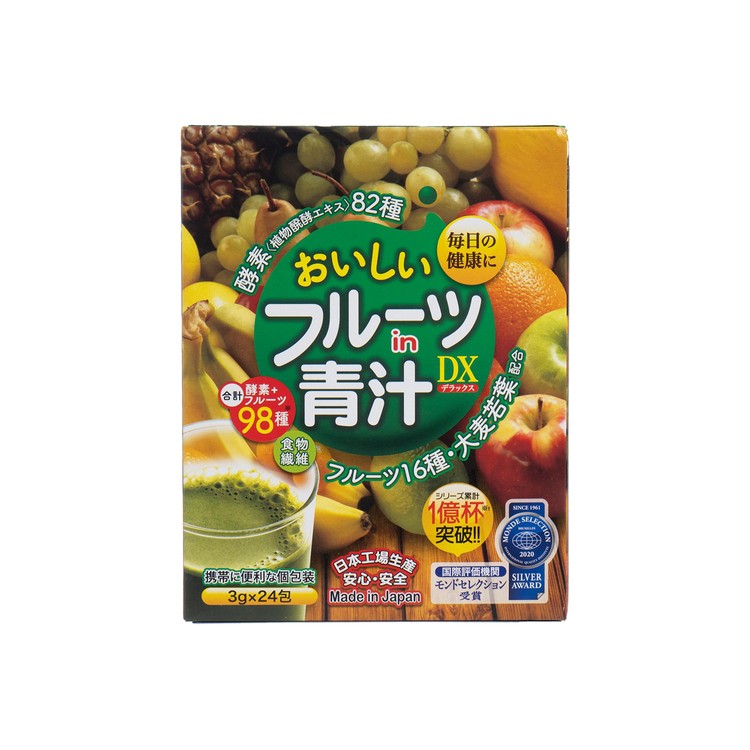 GYOMU Japan - J GALS FRUIT IN GREEN JUICE DELUXE 3G × 24 - 3GX24