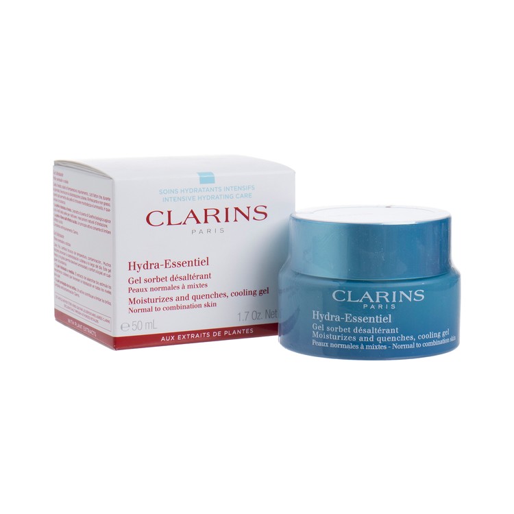 CLARINS(PARALLEL IMPORTED) - Hydra-Essentiel Cooling Gel - Normal to Combination, - 50ML