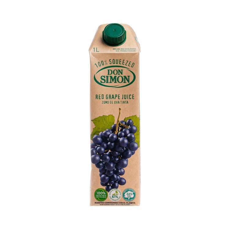 DON SIMON - 100% SQUEEZED JUICE - RED GRAPE - 1L