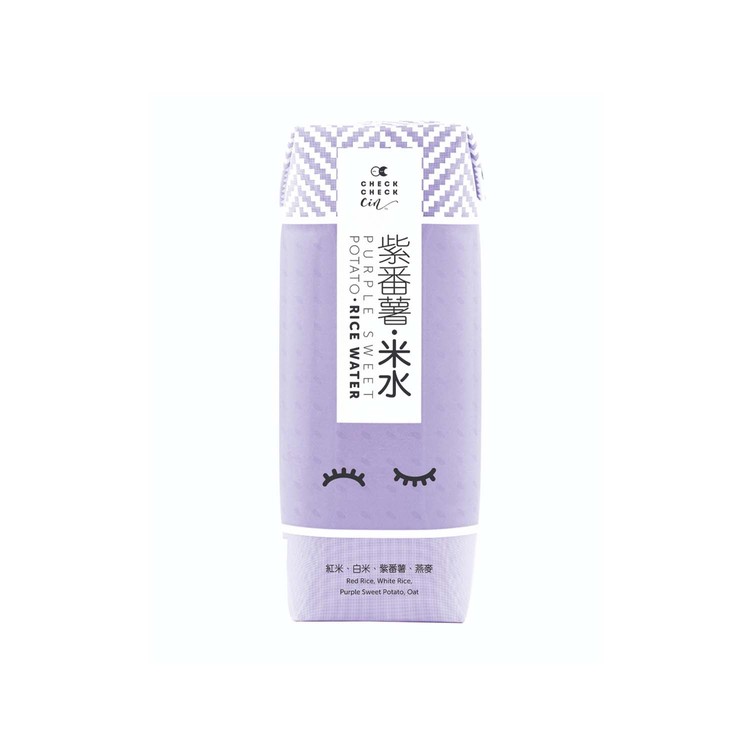 CHECKCHECKCIN - 紫番薯米水(紙包裝) - 250ML