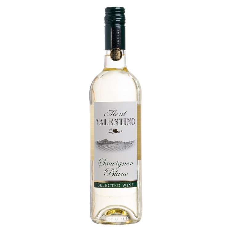 MONT VALENTINO - SAUVIGNON BLANC WHITE WINE - 750ML