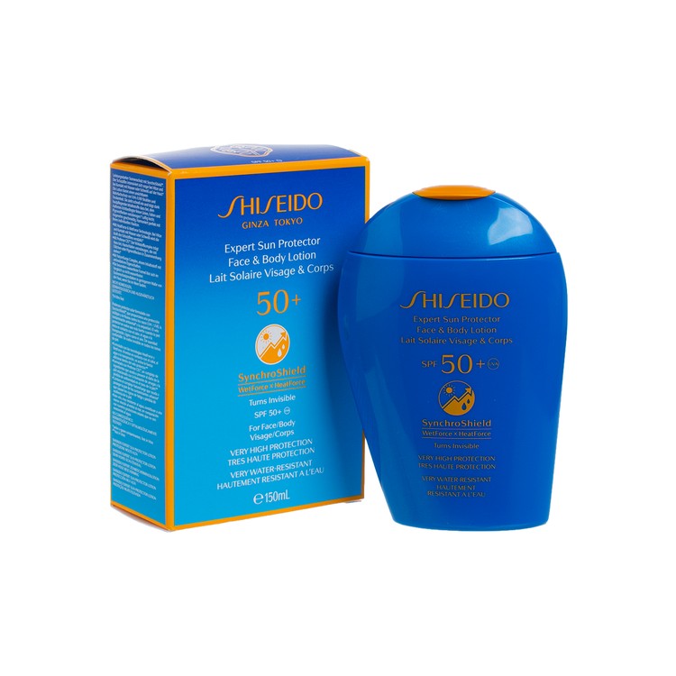 SHISEIDO (PARALLEL IMPORT) - Expert Sun Protector Face and Body Lotion SPF50+ - 150ML