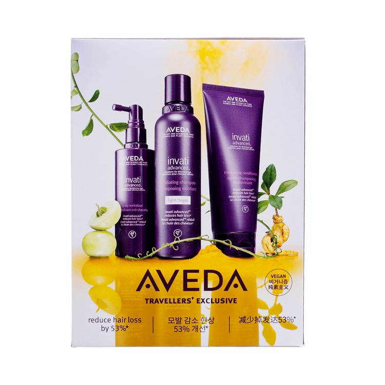 AVEDA(平行進口) - Invati Advanced™頭皮淨化護髮套裝 - SET