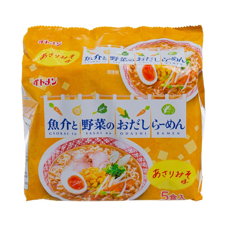 ITOMEN - 拉麵-魚介野菜蜆肉味增味 - 86GX5