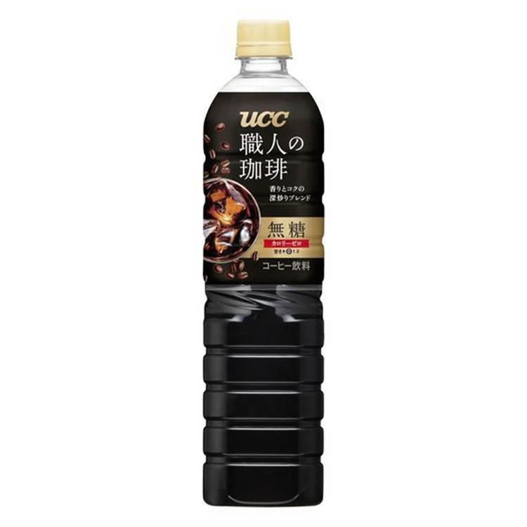 UCC - SHOKUNIN BLACK COFFEE  PET - 900ML