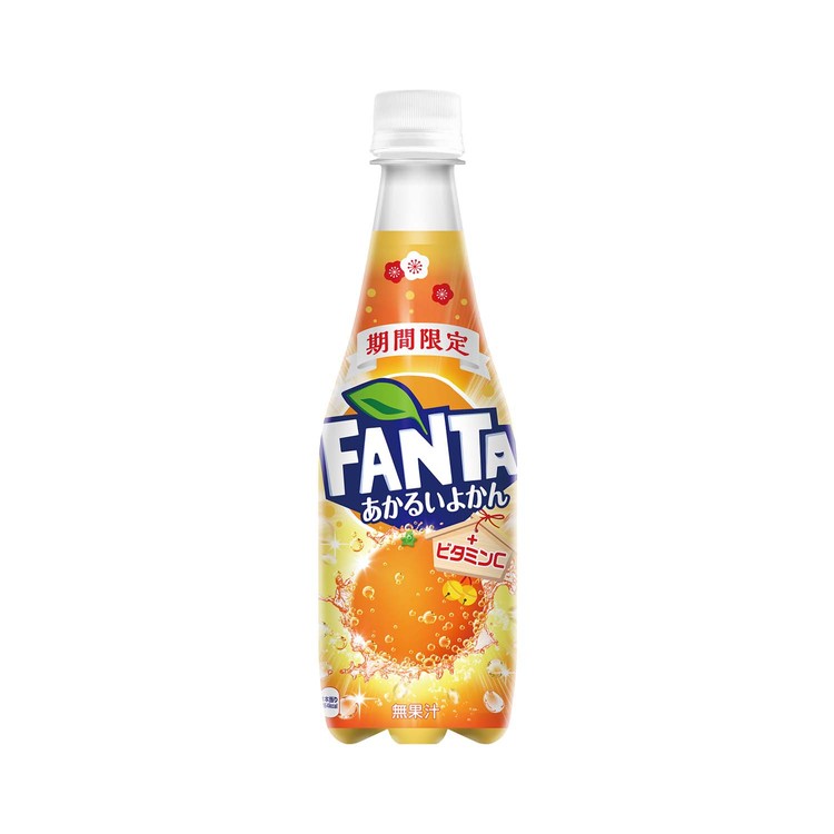 芬達 - 柑橘味維C飲品(最佳食用日期: 2022年6月13日) - 410ML