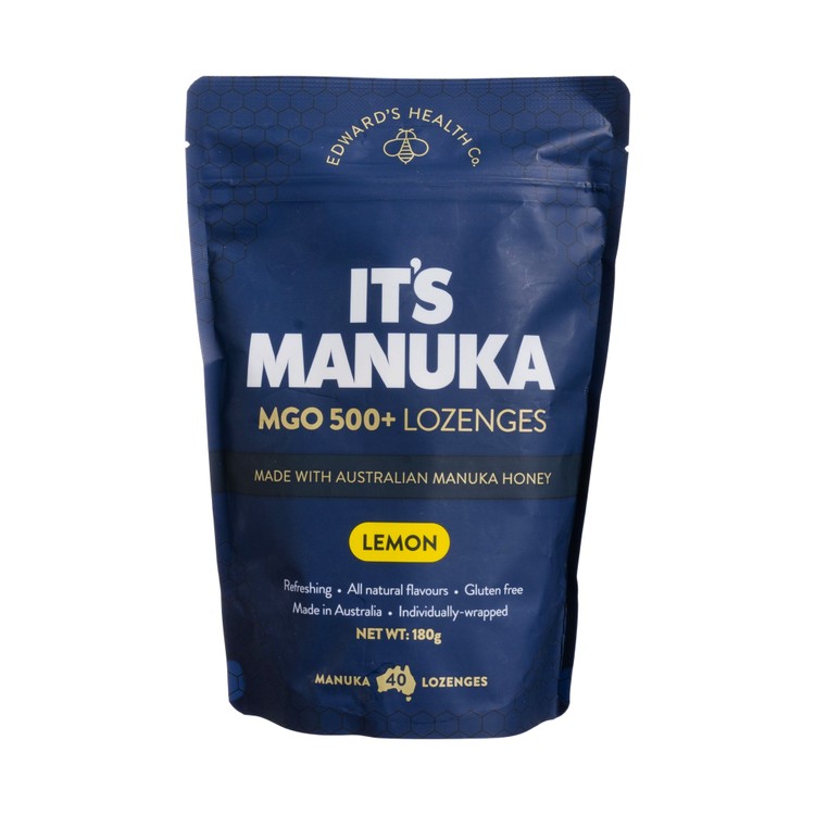 IT'S MANUKA - Manuka Lozenges MGO500+ Lemon - 40'S