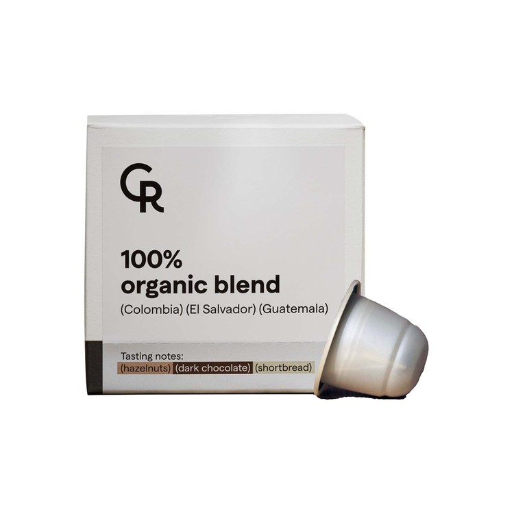 CUPPING ROOM - COFFEE CAPSULES-100% ORGANIC BLEND - 10'S