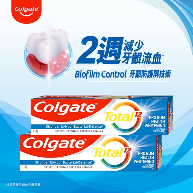 colgate total gum defense