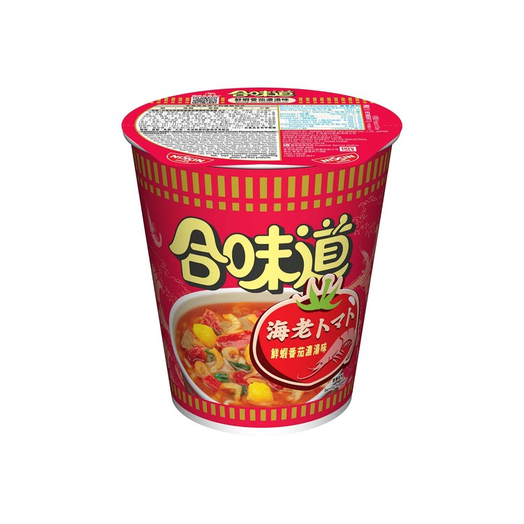 NISSIN - CUP NOODLE - SHRIMP AND TOMATO - 75G