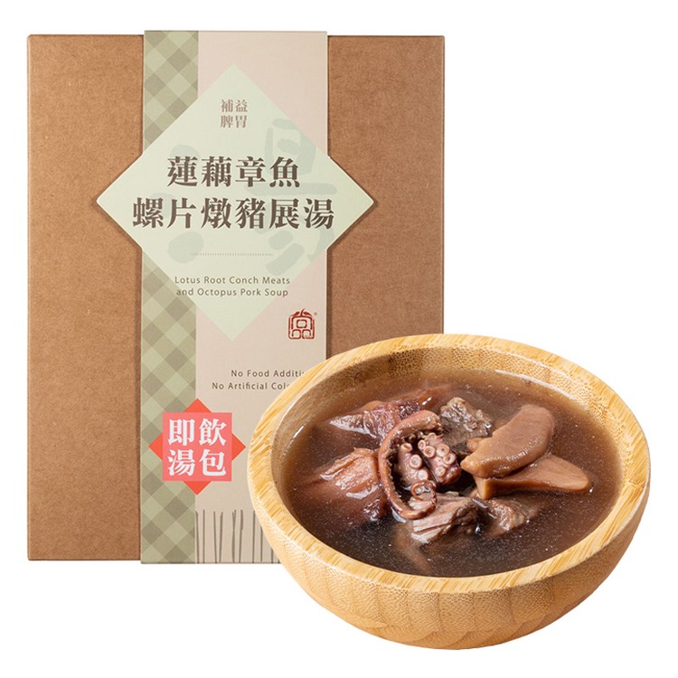 PREMIER FOOD - PORK SHANK SOUP WITH LOTUS ROOT OCTOPUS AND CONCH MEAT - 400G
