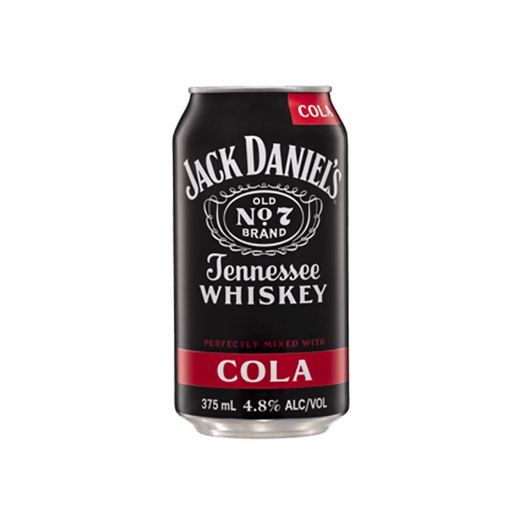 JACK DANIEL'S - WHISKEY & COLA (CANS) - 330ML