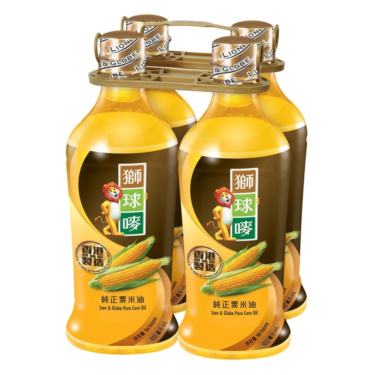 獅球嘜 - 粟米油 - 900MLX4