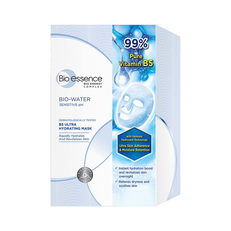 BIO-ESSENCE - 水感舒緩B5極致保濕面膜 - 10PCS