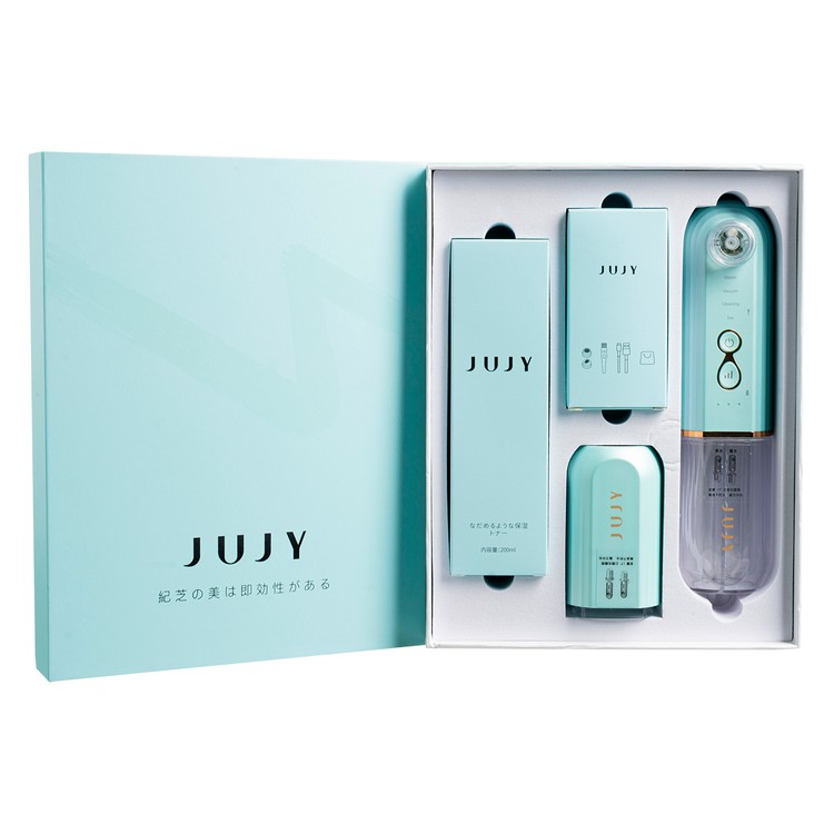 JUJY 紀芝 - Aqua Peeling 灌膚級家用智能暖吸冷收毛孔清潔機 -  隨盒附送AP精華水 - PC