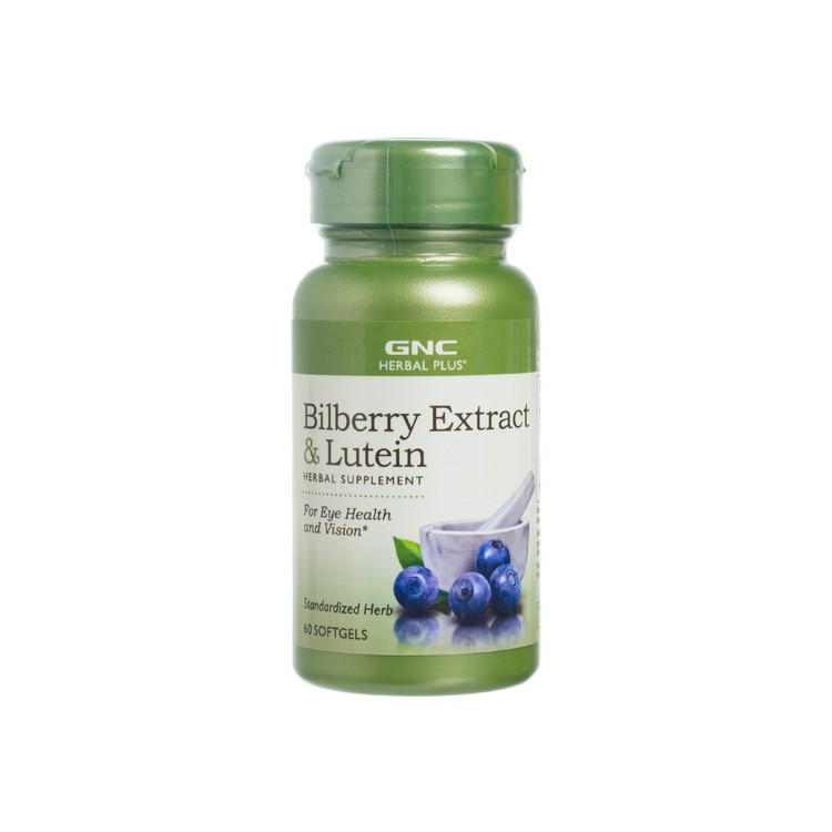 GNC HERBAL PLUS® BILBERRY EXTRACT & LUTEIN 士多 Ztore