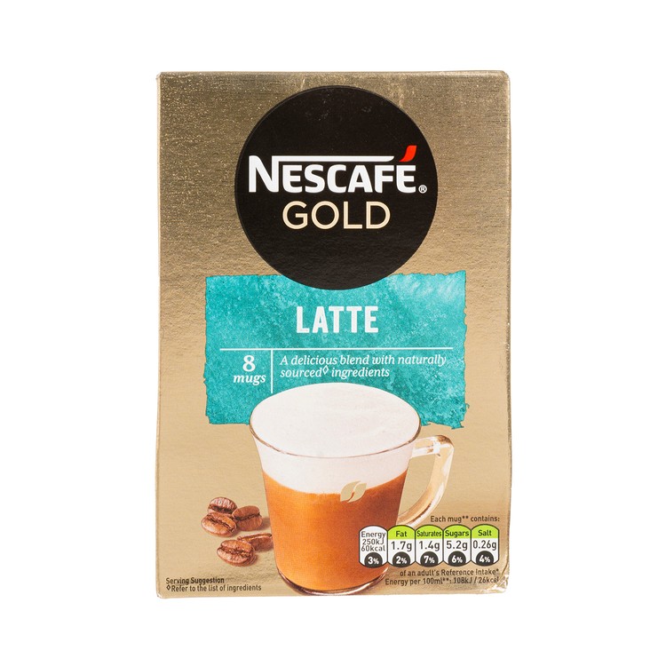 NESCAFÉ 雀巢 (平行進口) - GOLD 拿鐵咖啡 8'S (到期日 : 2023 年 09 月 30 日) - 124G