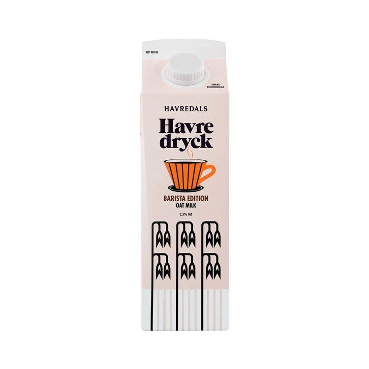 HAVREDALS - 燕麥奶-咖啡師專用 (無添加糖) - 1L