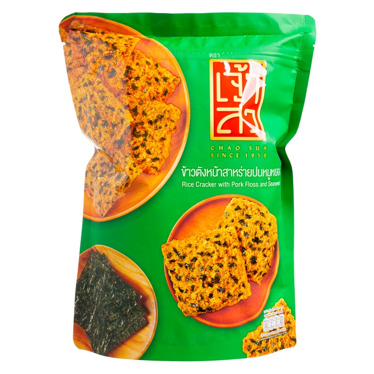 CHAO SUA RICE CRACKER WITH PORK FLOSS AND SEAWEED 士多 Ztore