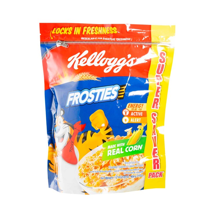 KELLOGG'S(PARALLEL IMPORT) - FROSTIES IN RESEALABLE BAG (SUPER SAVERPACK) - 450G